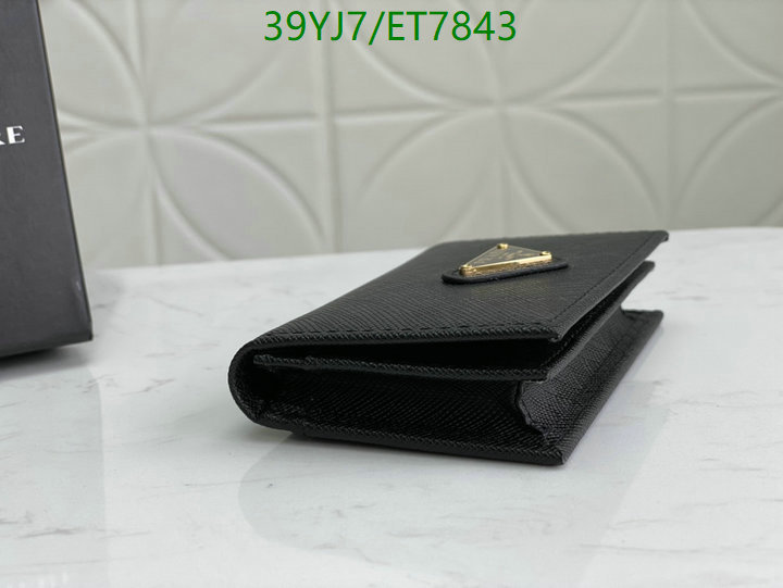 Prada-Wallet-4A Quality Code: ET7843 $: 39USD