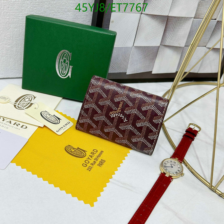 Goyard-Wallet-4A Quality Code: ET7767 $: 45USD