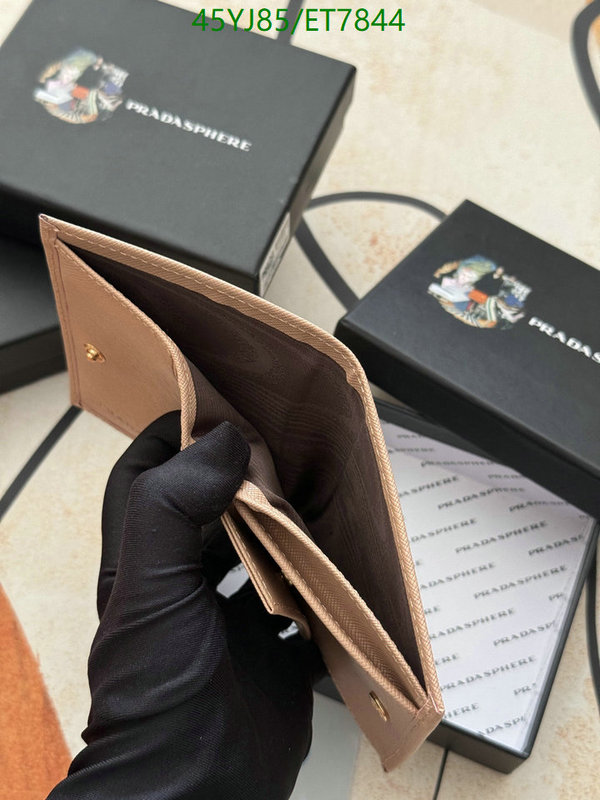 Prada-Wallet-4A Quality Code: ET7844 $: 45USD
