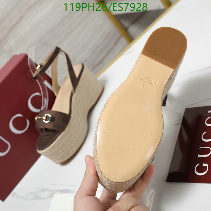 Gucci-Women Shoes Code: ES7928 $: 119USD