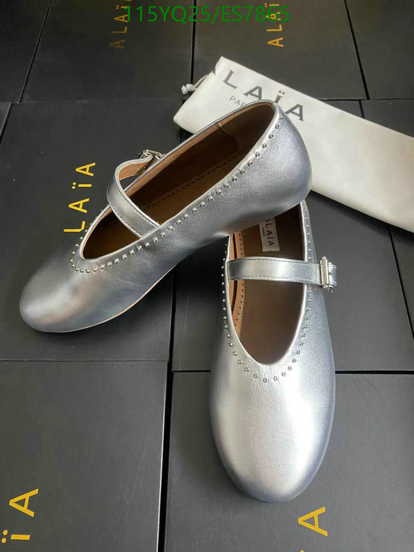 ALAIA-Women Shoes Code: ES7865 $: 115USD