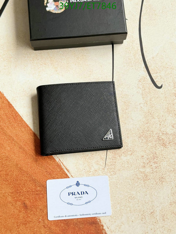 Prada-Wallet-4A Quality Code: ET7846 $: 39USD