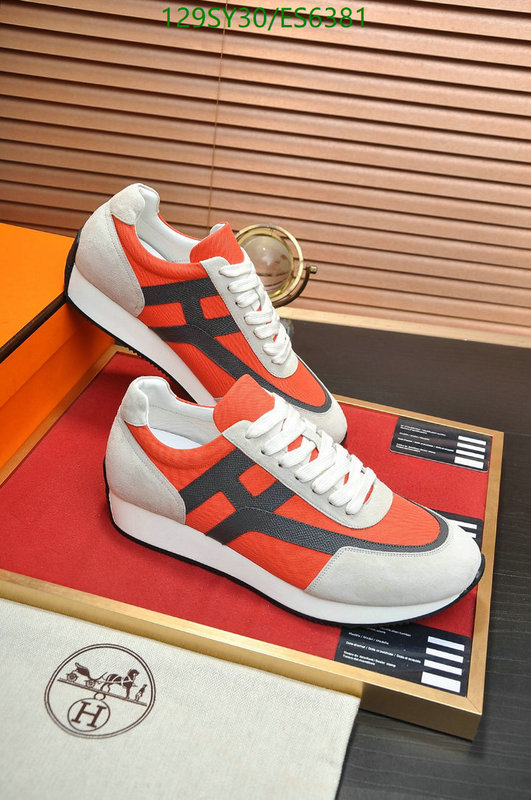 Hermes-Men shoes Code: ES6381 $: 129USD