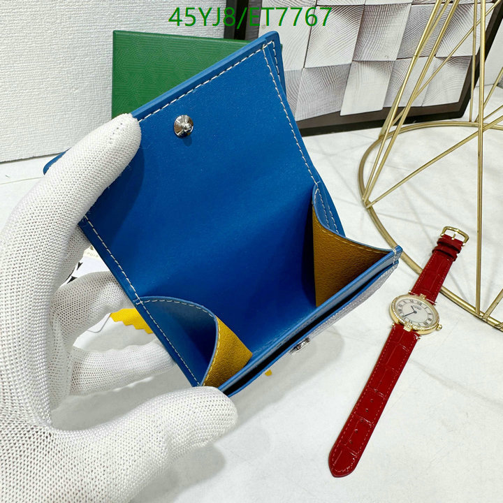 Goyard-Wallet-4A Quality Code: ET7767 $: 45USD