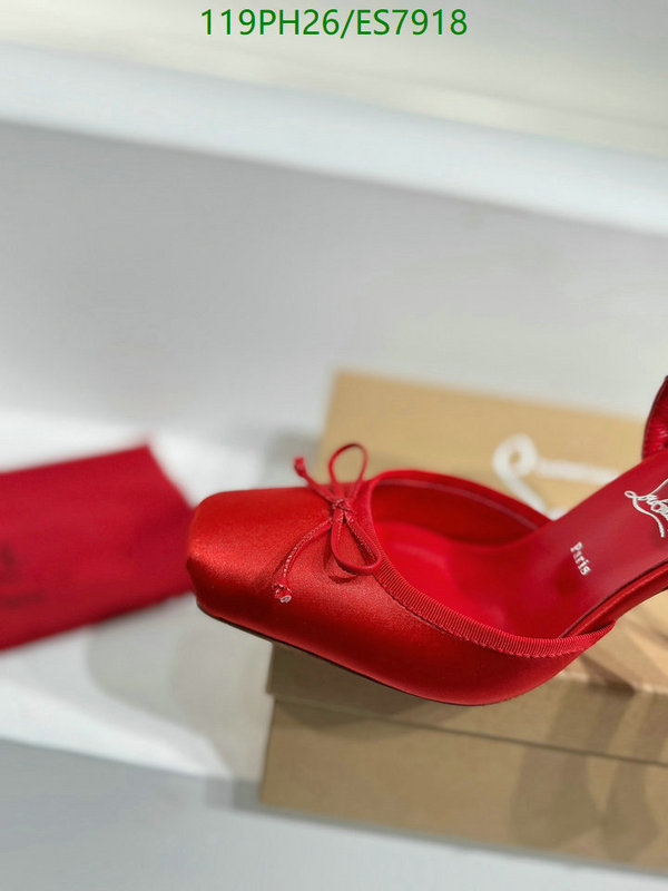 Christian Louboutin-Women Shoes Code: ES7918 $: 119USD