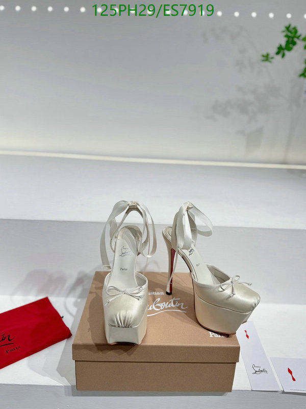 Christian Louboutin-Women Shoes Code: ES7919 $: 125USD