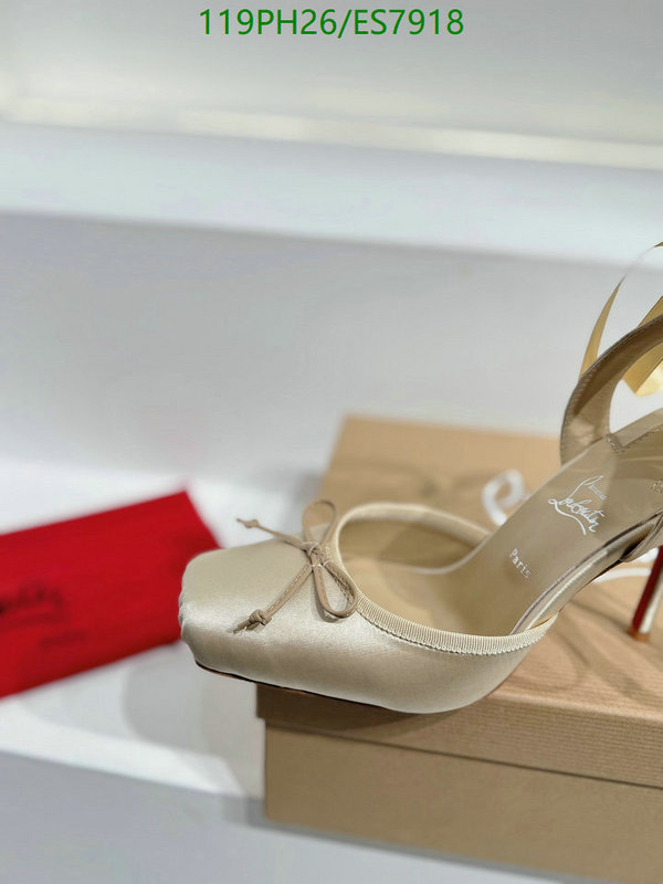 Christian Louboutin-Women Shoes Code: ES7918 $: 119USD