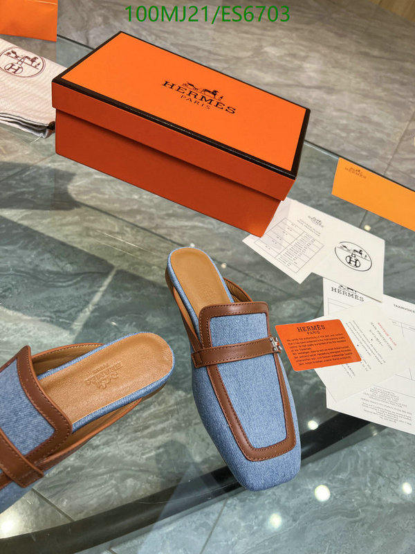 Hermes-Women Shoes Code: ES6703 $: 100USD