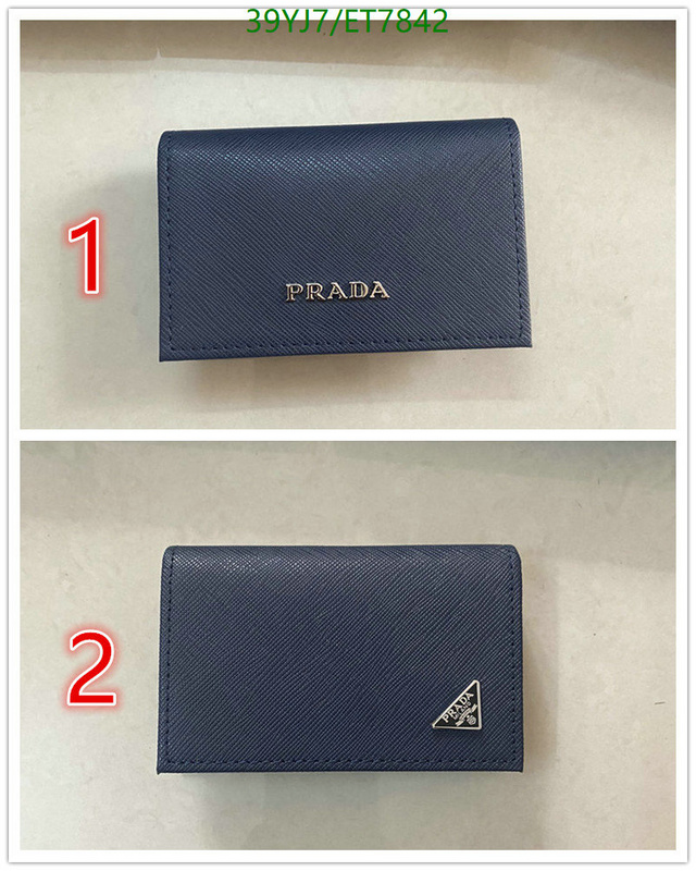 Prada-Wallet-4A Quality Code: ET7842 $: 39USD