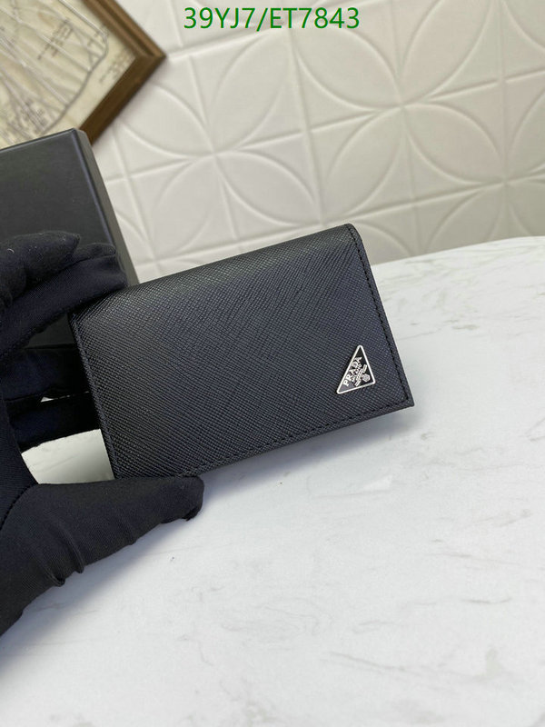 Prada-Wallet-4A Quality Code: ET7843 $: 39USD