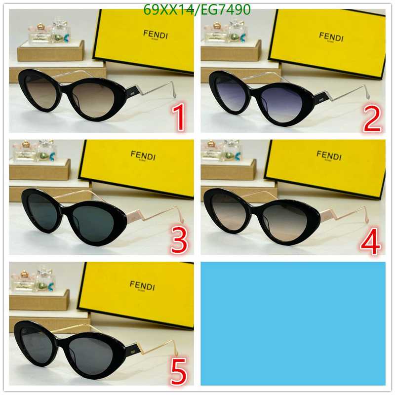 Fendi-Glasses Code: EG7490 $: 69USD
