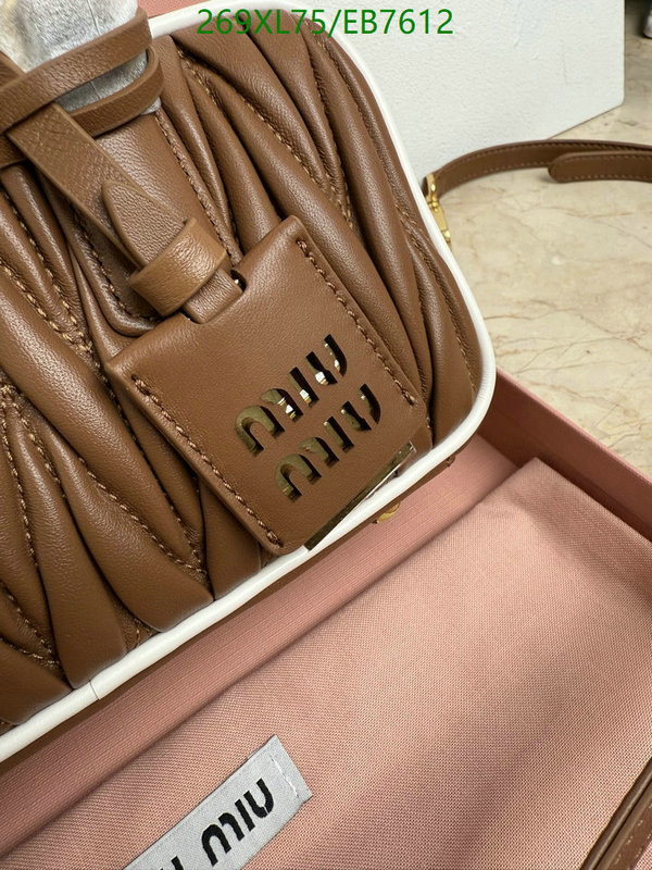 Miu Miu-Bag-Mirror Quality Code: EB7612 $: 269USD