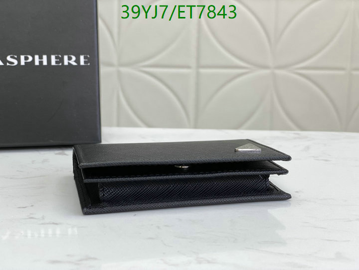 Prada-Wallet-4A Quality Code: ET7843 $: 39USD