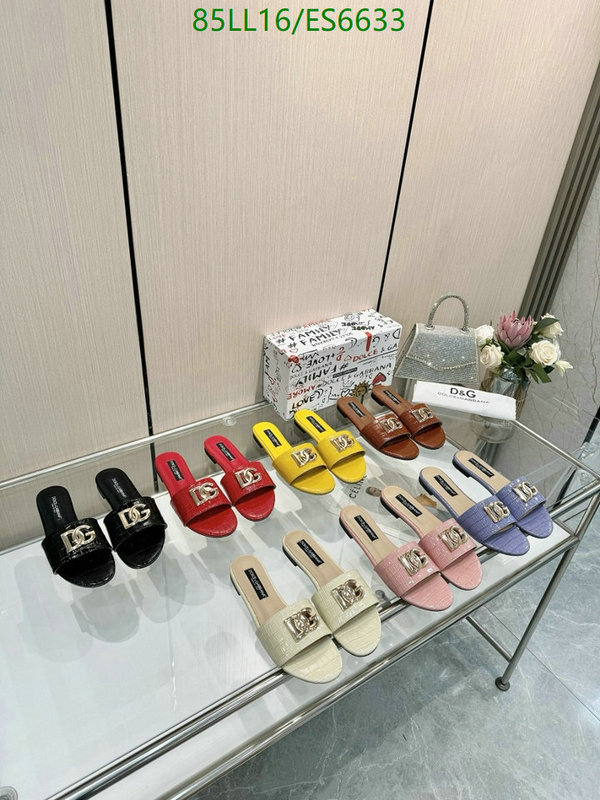 D&G-Women Shoes Code: ES6633 $: 85USD