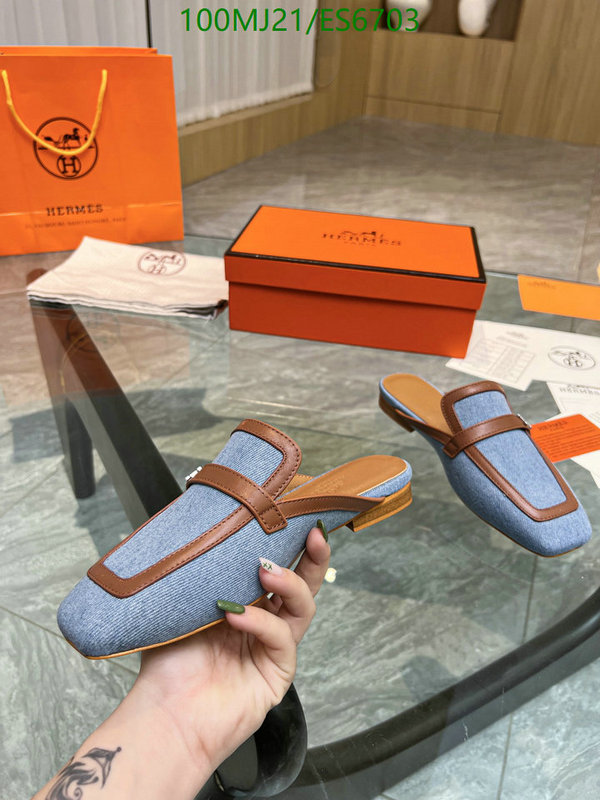 Hermes-Women Shoes Code: ES6703 $: 100USD