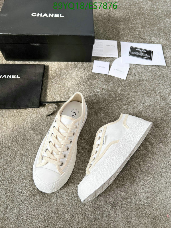 Chanel-Women Shoes Code: ES7876 $: 89USD
