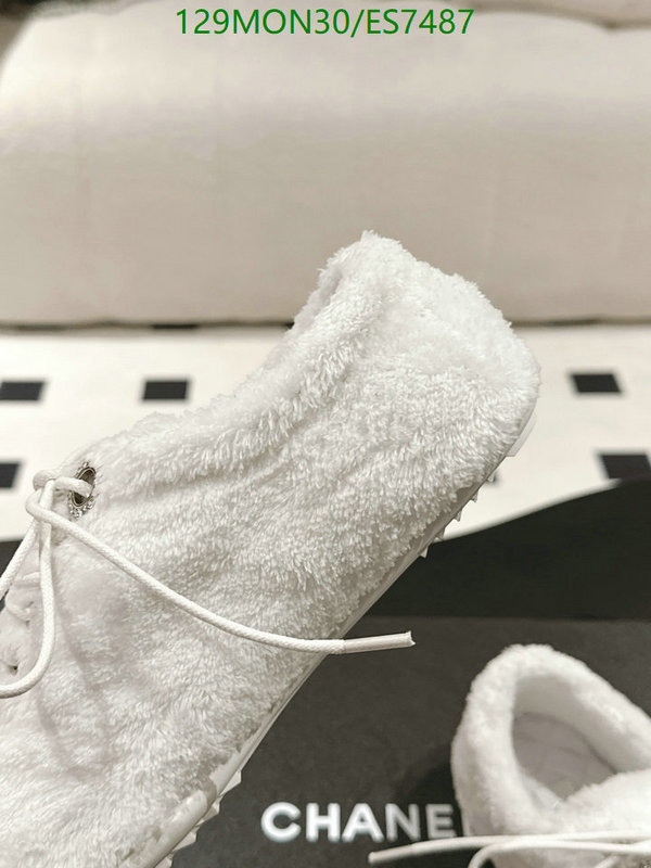 Chanel-Women Shoes Code: ES7487 $: 129USD