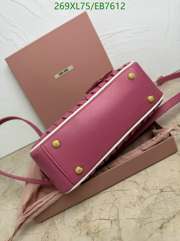 Miu Miu-Bag-Mirror Quality Code: EB7612 $: 269USD