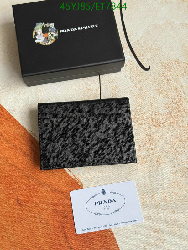 Prada-Wallet-4A Quality Code: ET7844 $: 45USD