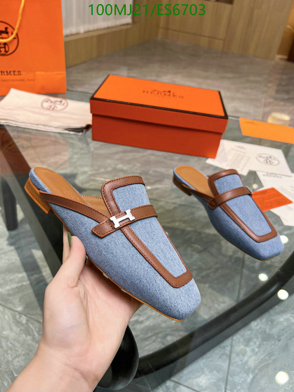 Hermes-Women Shoes Code: ES6703 $: 100USD