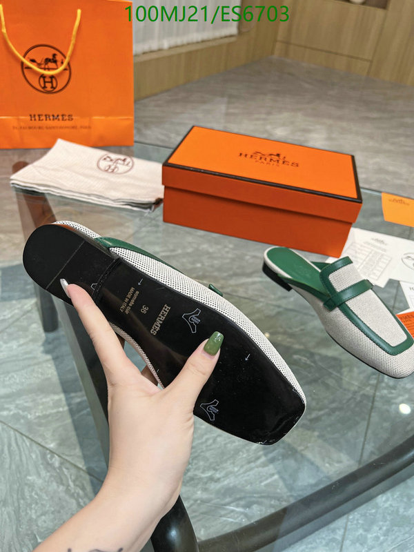 Hermes-Women Shoes Code: ES6703 $: 100USD