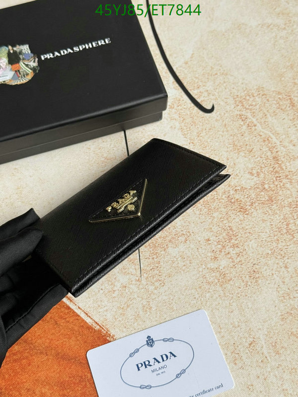 Prada-Wallet-4A Quality Code: ET7844 $: 45USD