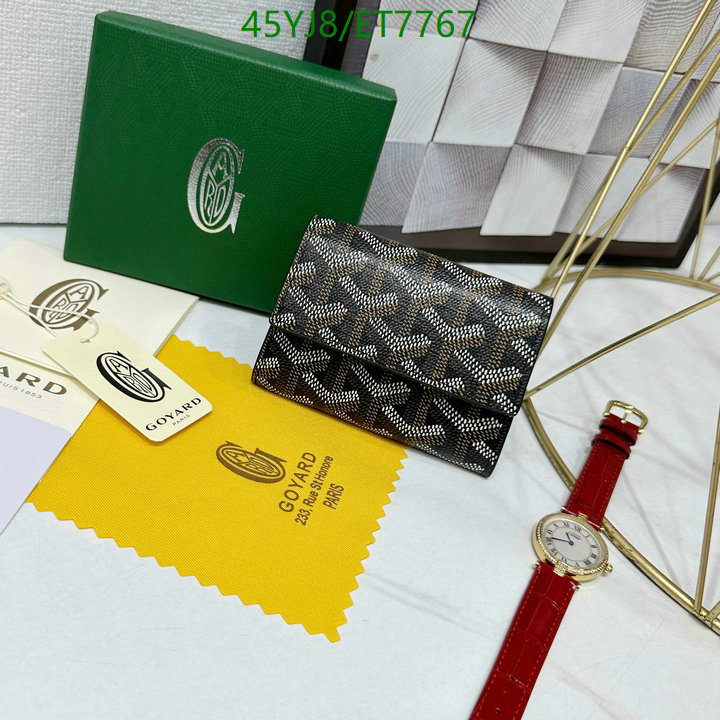 Goyard-Wallet-4A Quality Code: ET7767 $: 45USD