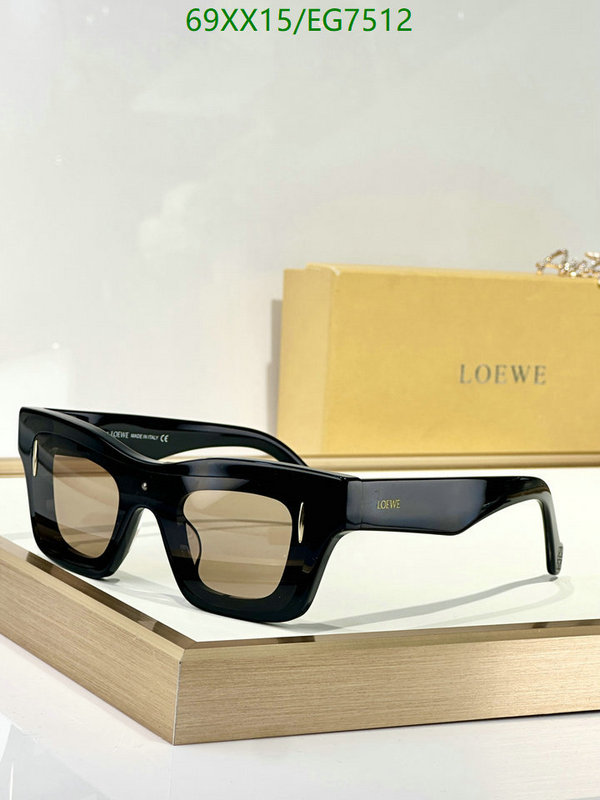 Loewe-Glasses Code: EG7512 $: 69USD