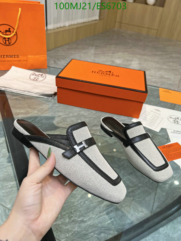 Hermes-Women Shoes Code: ES6703 $: 100USD