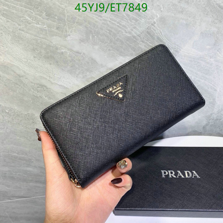 Prada-Wallet-4A Quality Code: ET7849 $: 45USD