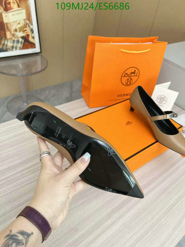 Hermes-Women Shoes Code: ES6686 $: 109USD