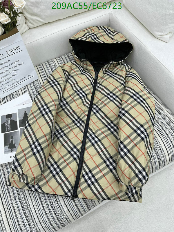 Burberry-Down jacket Women Code: EC6723 $: 209USD