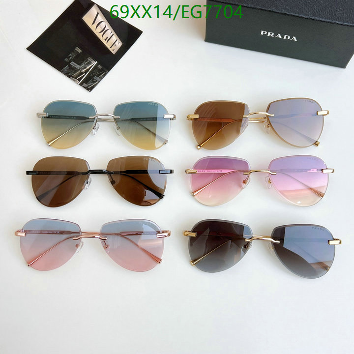 Prada-Glasses Code: EG7704 $: 69USD