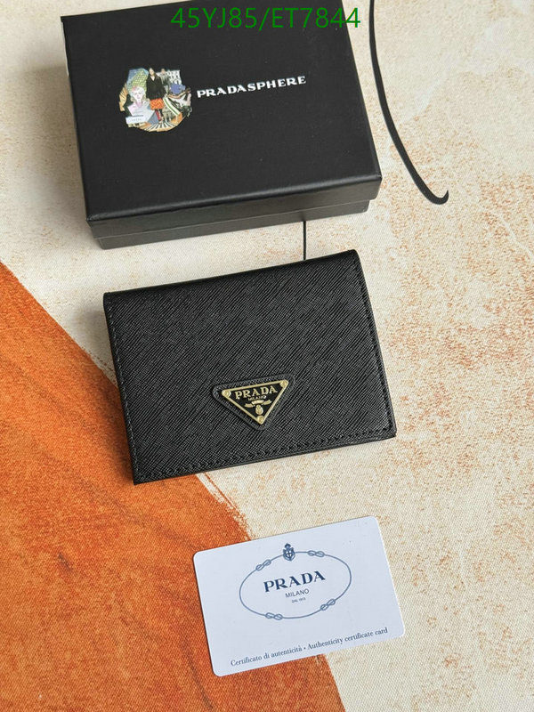 Prada-Wallet-4A Quality Code: ET7844 $: 45USD