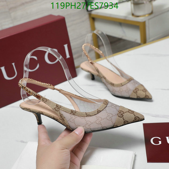 Gucci-Women Shoes Code: ES7934 $: 119USD