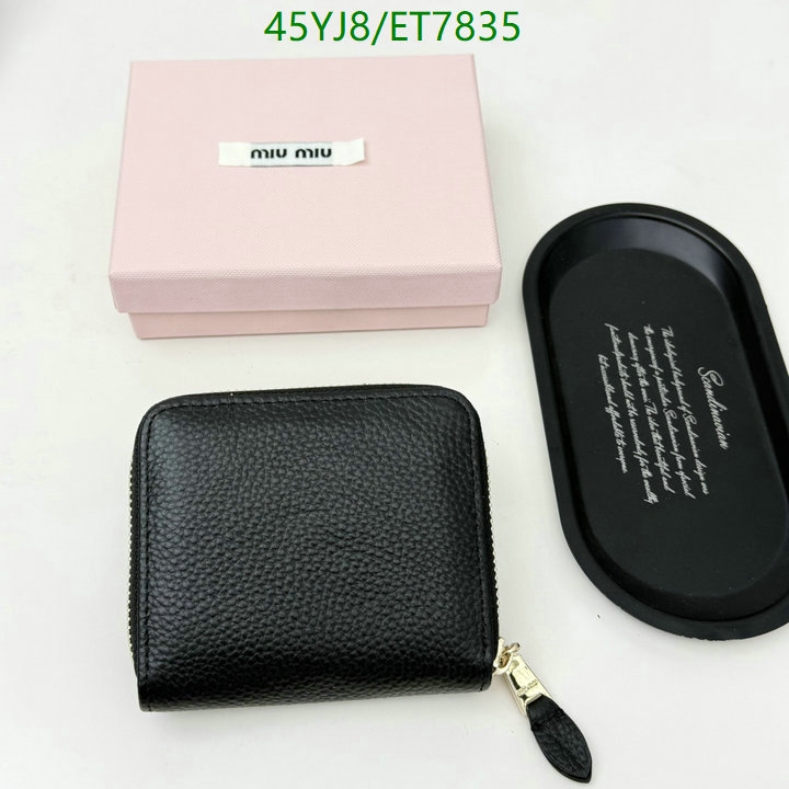 Miu Miu-Wallet-4A Quality Code: ET7835 $: 45USD