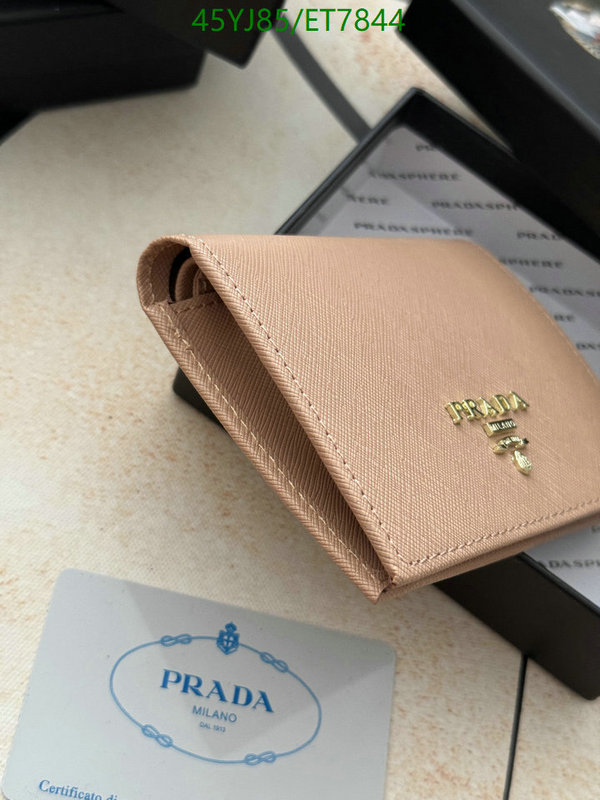 Prada-Wallet-4A Quality Code: ET7844 $: 45USD