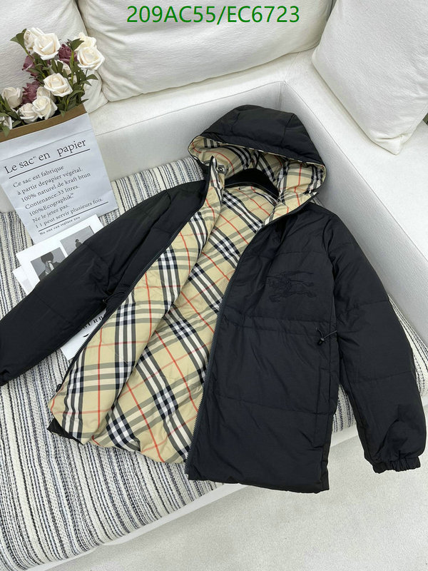Burberry-Down jacket Women Code: EC6723 $: 209USD