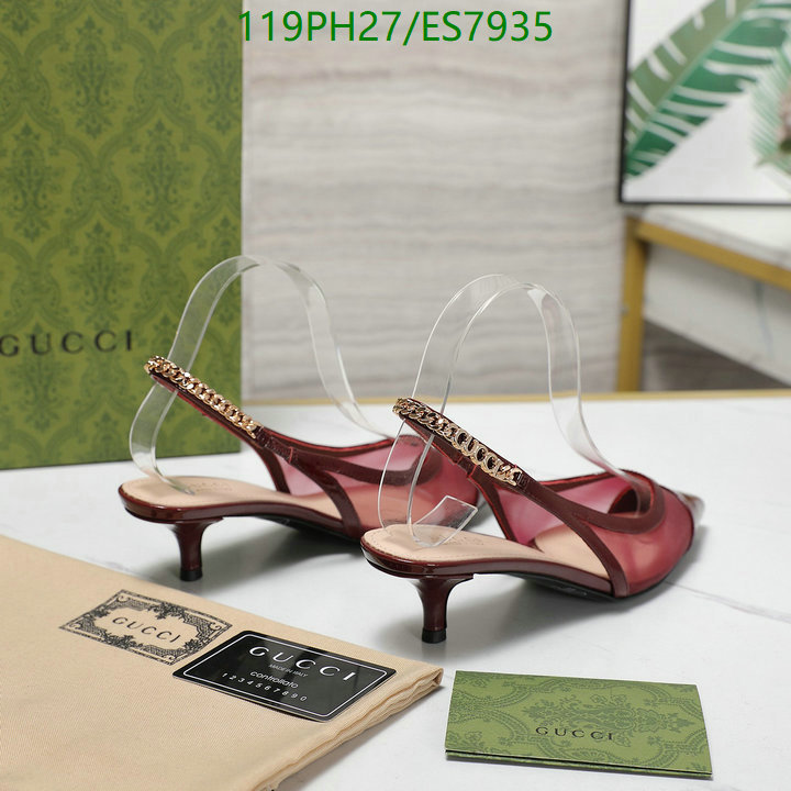 Gucci-Women Shoes Code: ES7935 $: 119USD