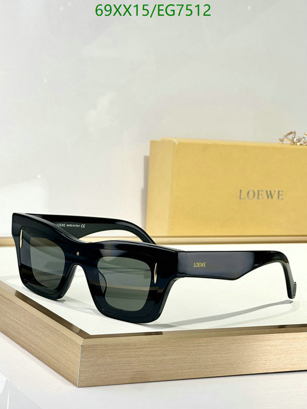 Loewe-Glasses Code: EG7512 $: 69USD