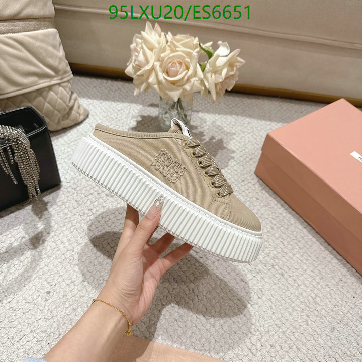 Miu Miu-Women Shoes Code: ES6651 $: 95USD