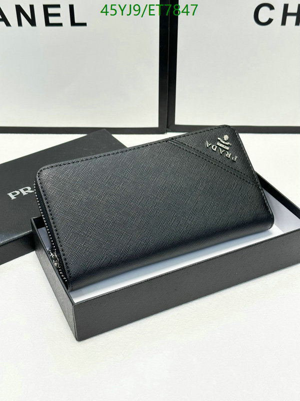 Prada-Wallet-4A Quality Code: ET7847 $: 45USD