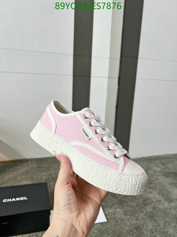 Chanel-Women Shoes Code: ES7876 $: 89USD