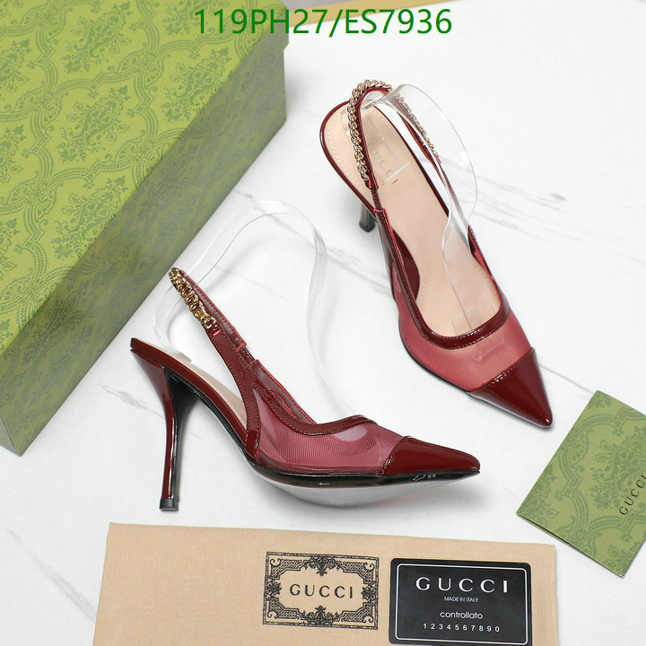 Gucci-Women Shoes Code: ES7936 $: 119USD