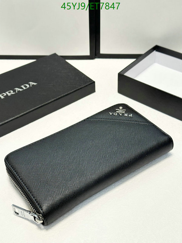 Prada-Wallet-4A Quality Code: ET7847 $: 45USD