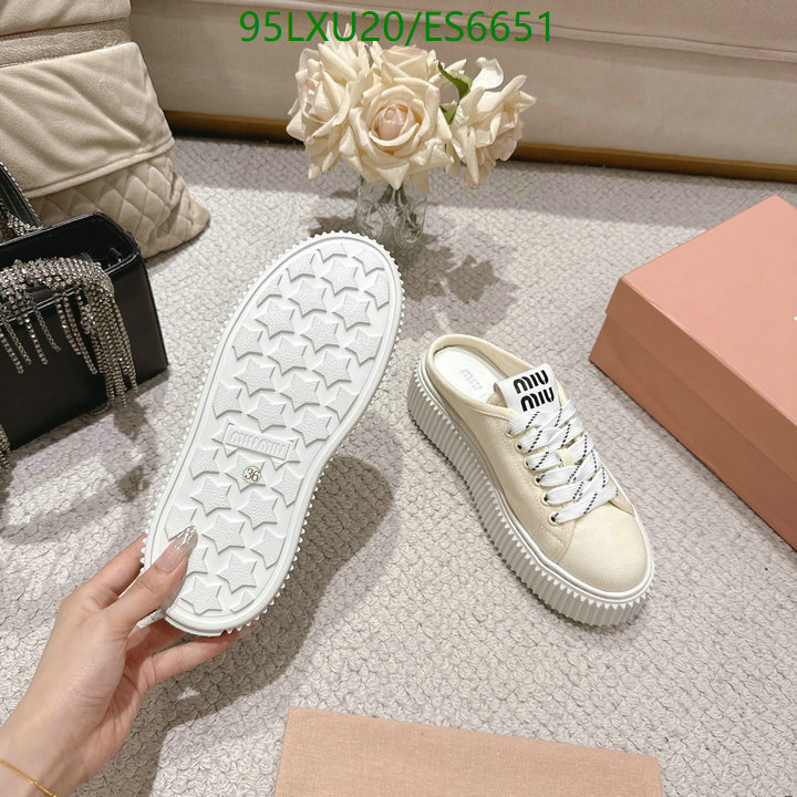 Miu Miu-Women Shoes Code: ES6651 $: 95USD