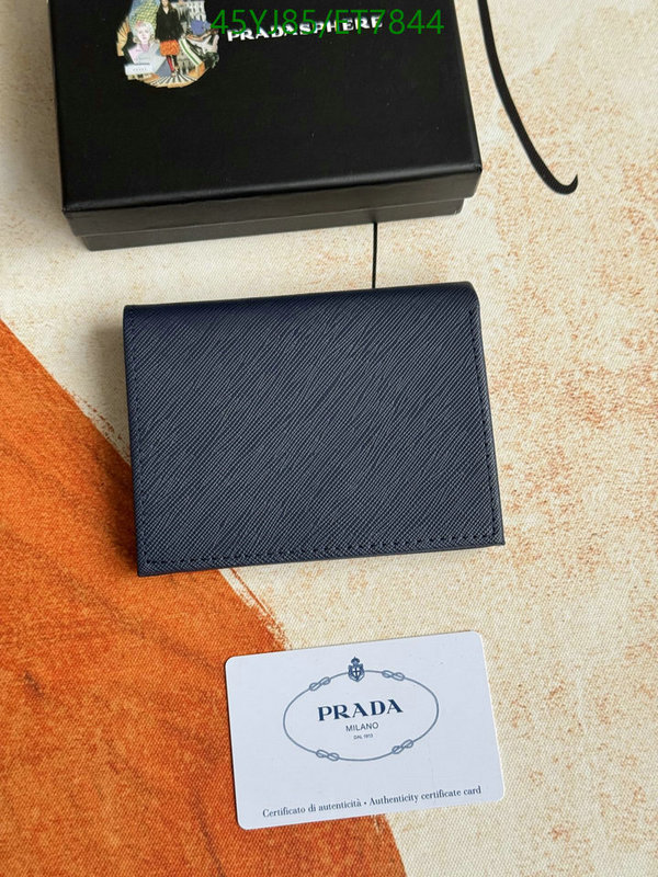 Prada-Wallet-4A Quality Code: ET7844 $: 45USD