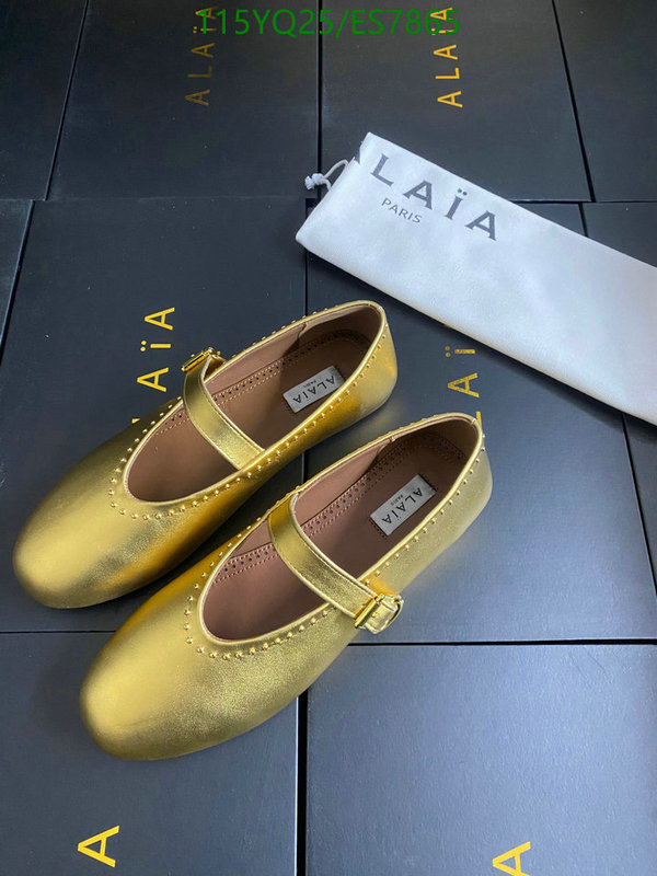 ALAIA-Women Shoes Code: ES7865 $: 115USD