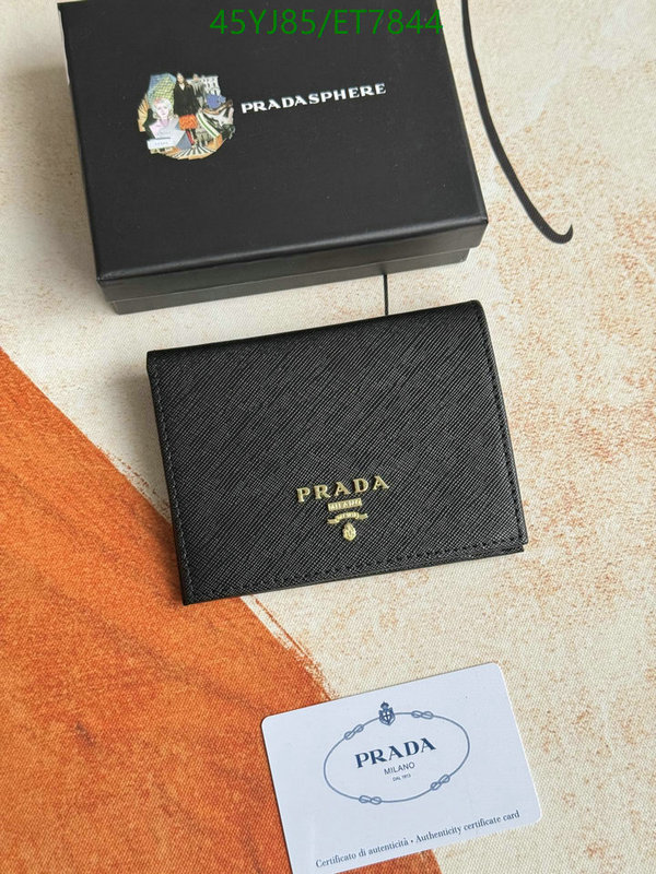 Prada-Wallet-4A Quality Code: ET7844 $: 45USD