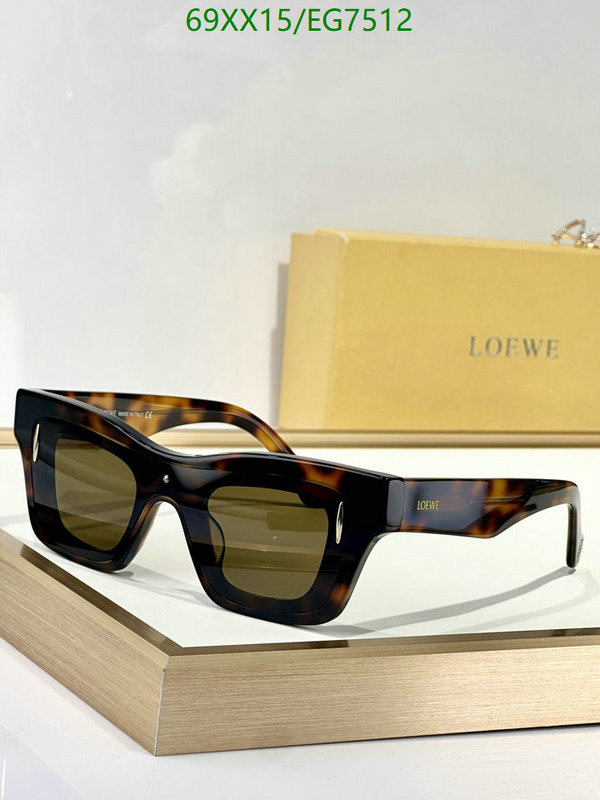 Loewe-Glasses Code: EG7512 $: 69USD